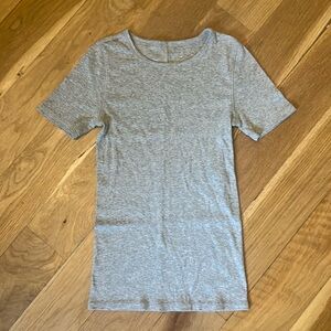 Everlane Luxe Micro-Rib Crew T-Shirt